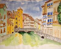 Altstadt von Annecy (F)